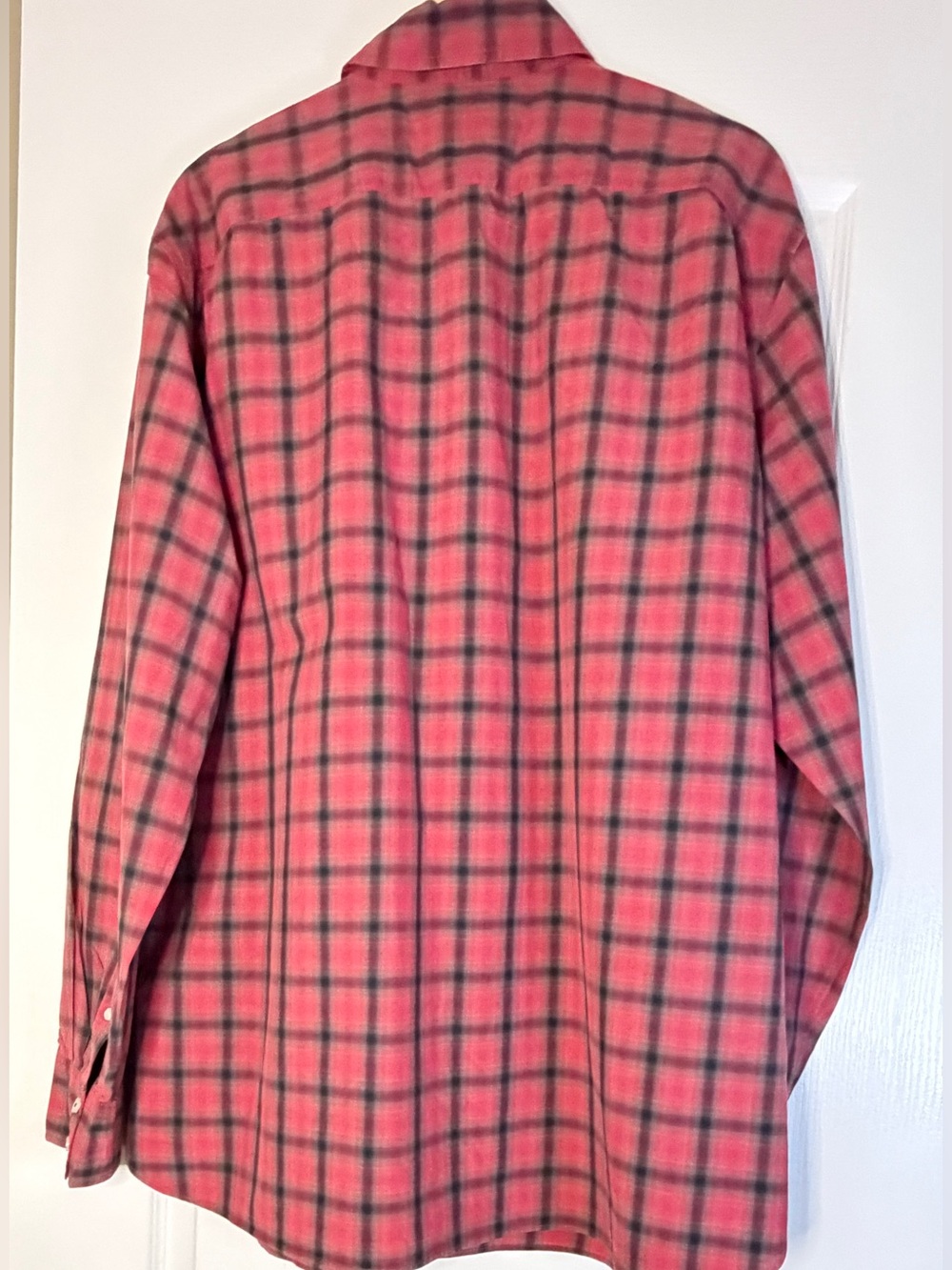 PINK by Thomas Pink Jermyn Street London Men’s XL Red Plaid 100% Cotton - Picture 3 of 9